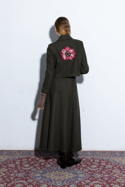 Charlotte Green Skirt Skirts Copines 