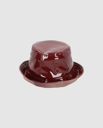 Charolito terciopelo burdeos ala S Hats Zahati 