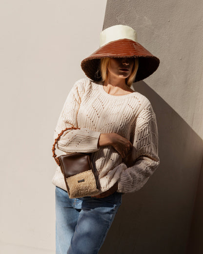 Charolito tobacco + hielo Sombrero Zahati 