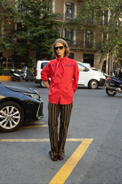 Cheval Red Shirt Shirts & blouses Maràvic 
