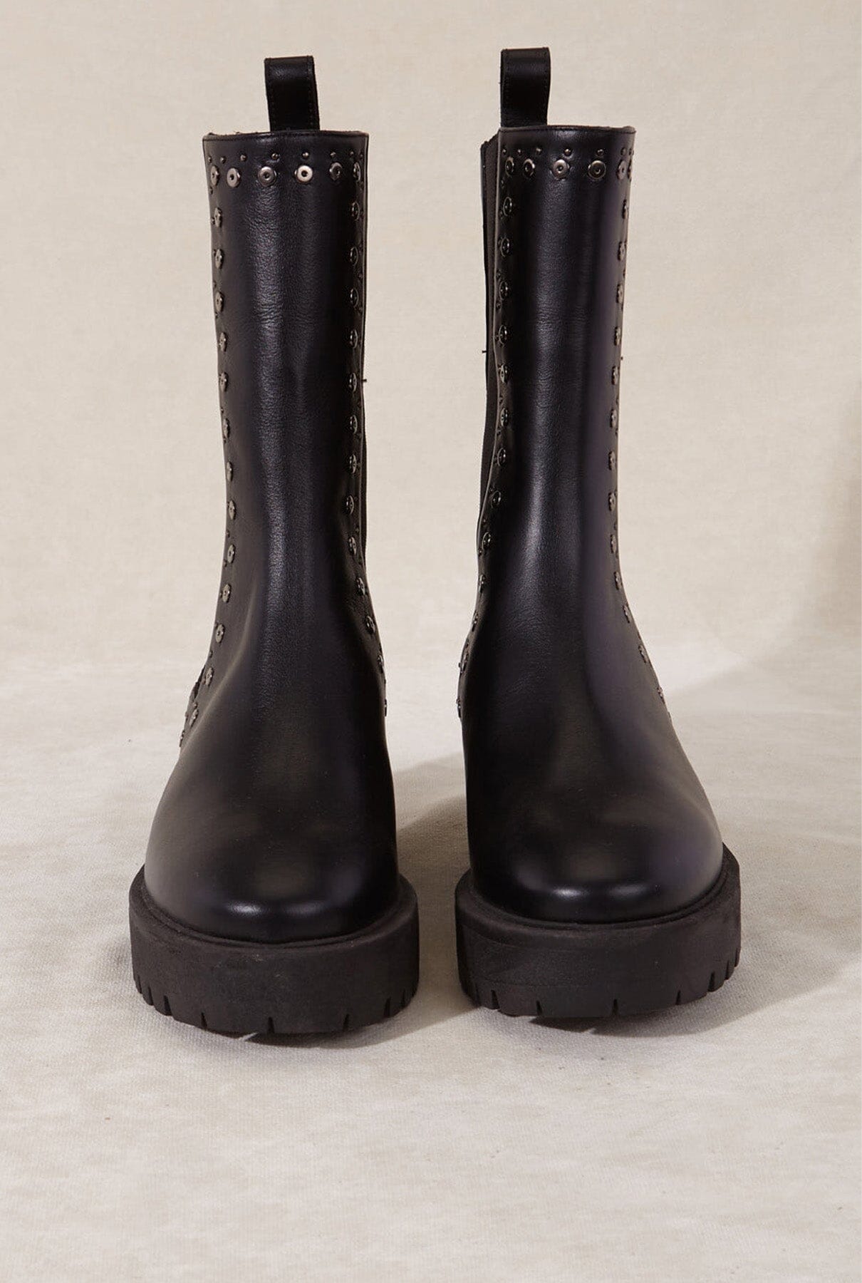 CHUNKY BOOTS NEGRA 4,5CM Boots Micuir 