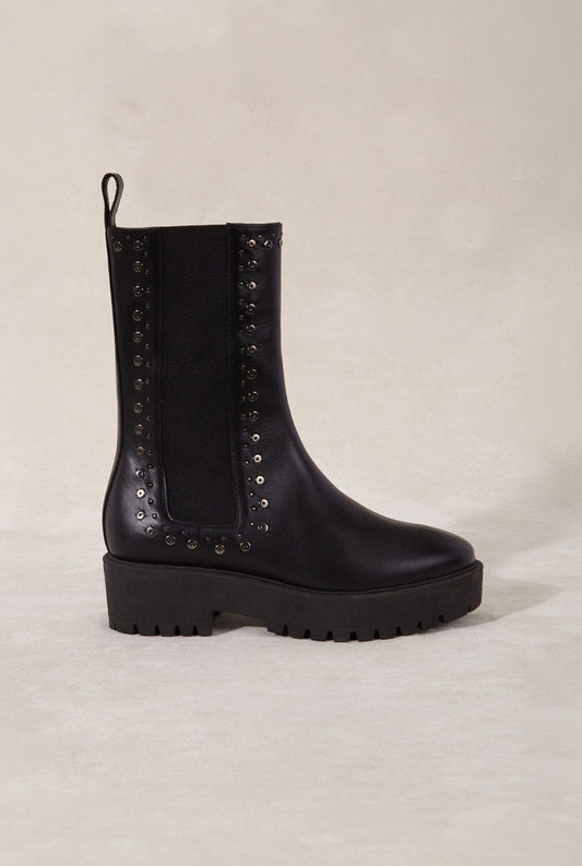 CHUNKY BOOTS NEGRA 4,5CM Boots Micuir 