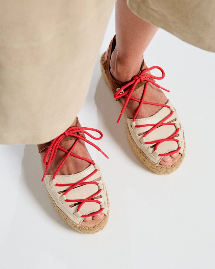 CIMA CRUDO-MARRÓN Espadrilles Naguisa 