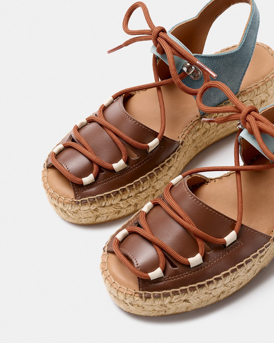 CIMA MARRON-AZUL Espadrilles Naguisa 