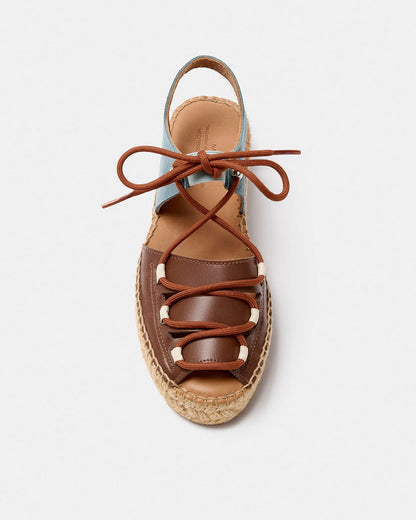 CIMA MARRON-AZUL Espadrilles Naguisa 