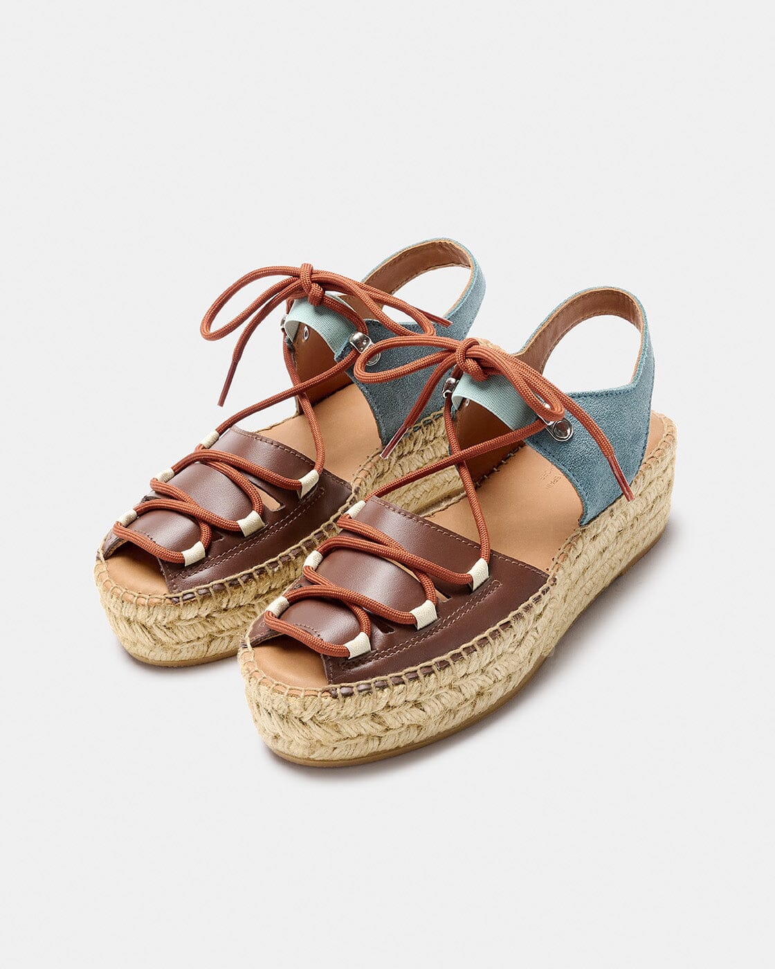 CIMA MARRON-AZUL Espadrilles Naguisa 