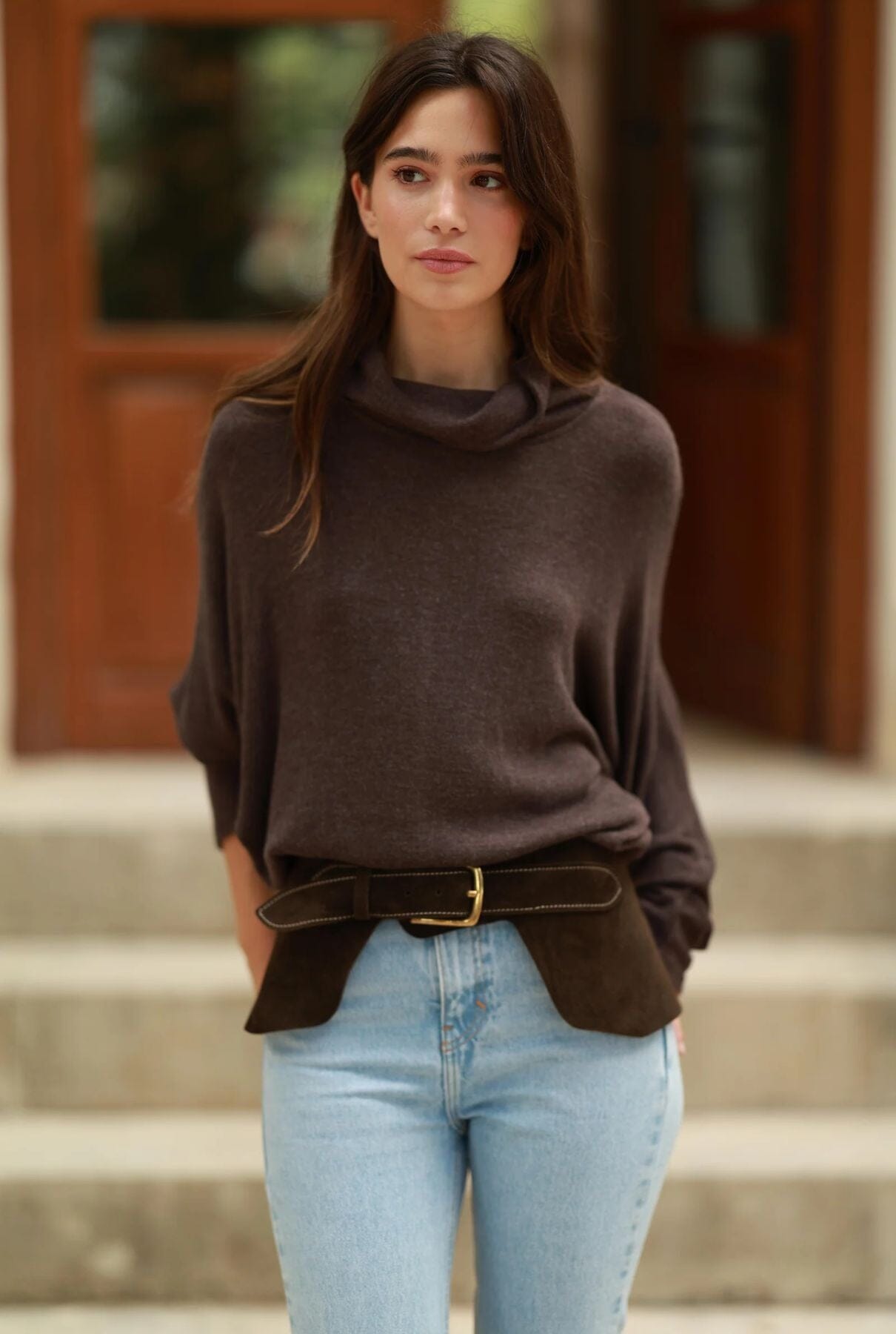 Cinturón Bahía Ante Marrón Belts Ecue 