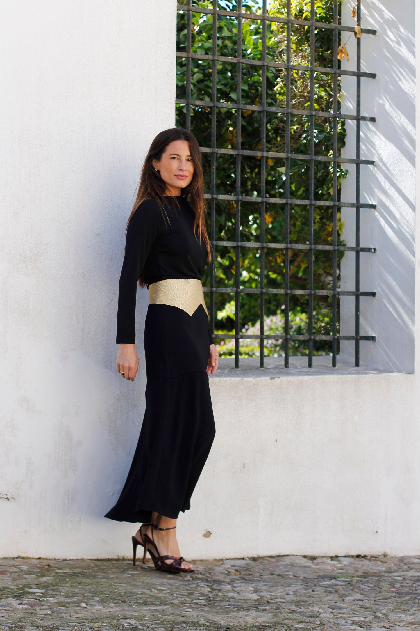 Cinturón Falla Dorado Belts Ecue 