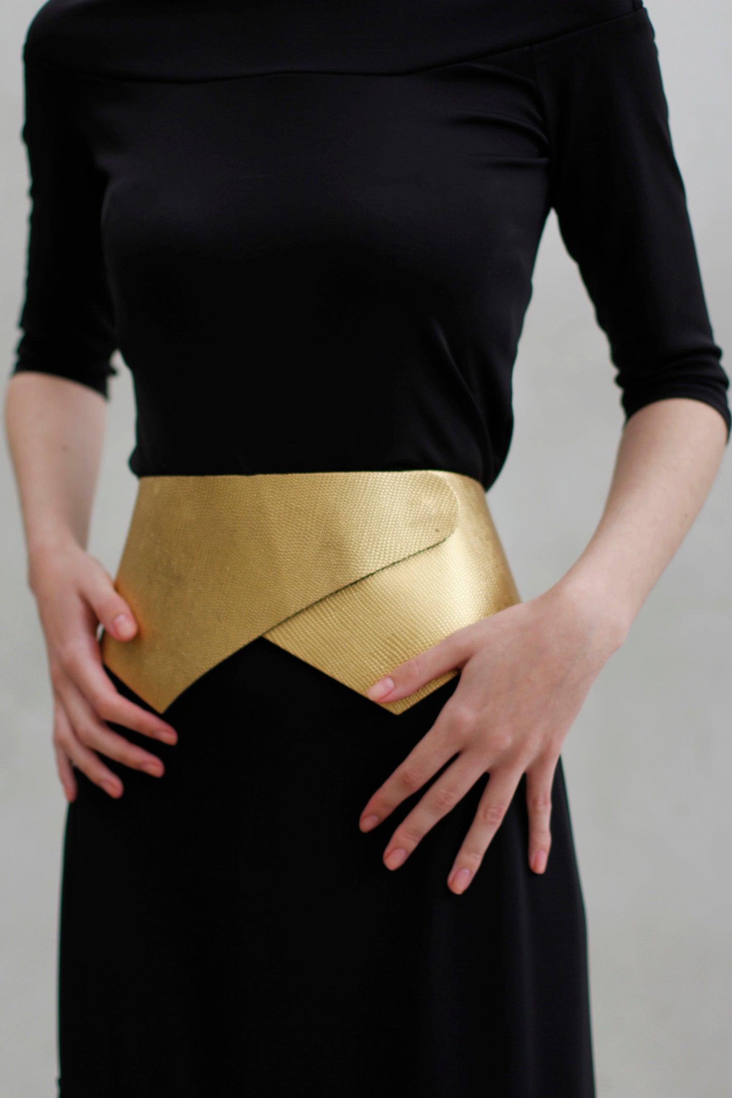 Cinturón Falla Dorado Belts Ecue 