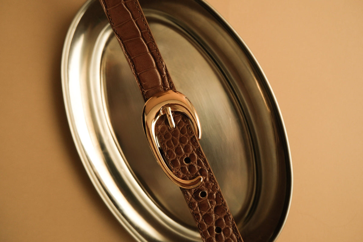 Cinturón Isidora Cognac Belts Carnevale Madrid 