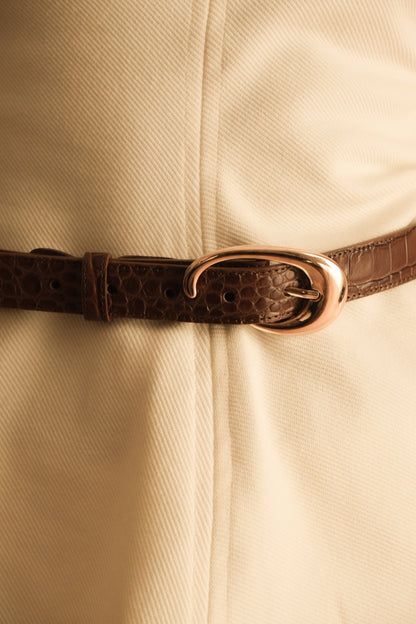 Cinturón Isidora Cognac Belts Carnevale Madrid 