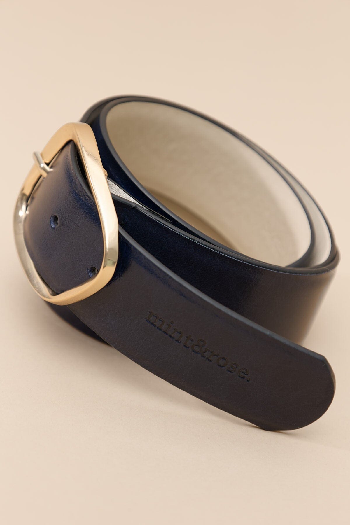 Cinturón jannet navy blue Belts Mint and Rose 