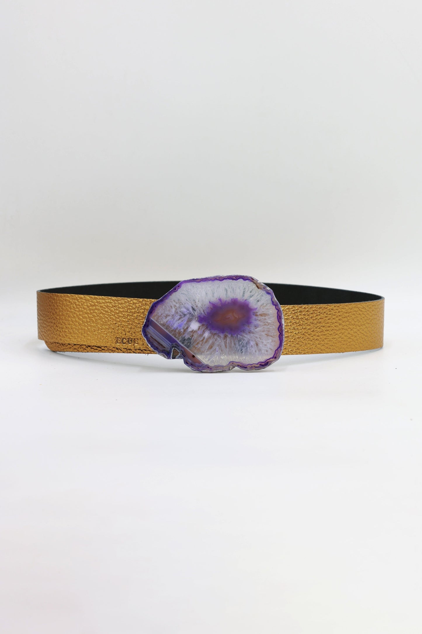 Cinturón Jeans Dorado - Ágata Morada Belts Ecue 