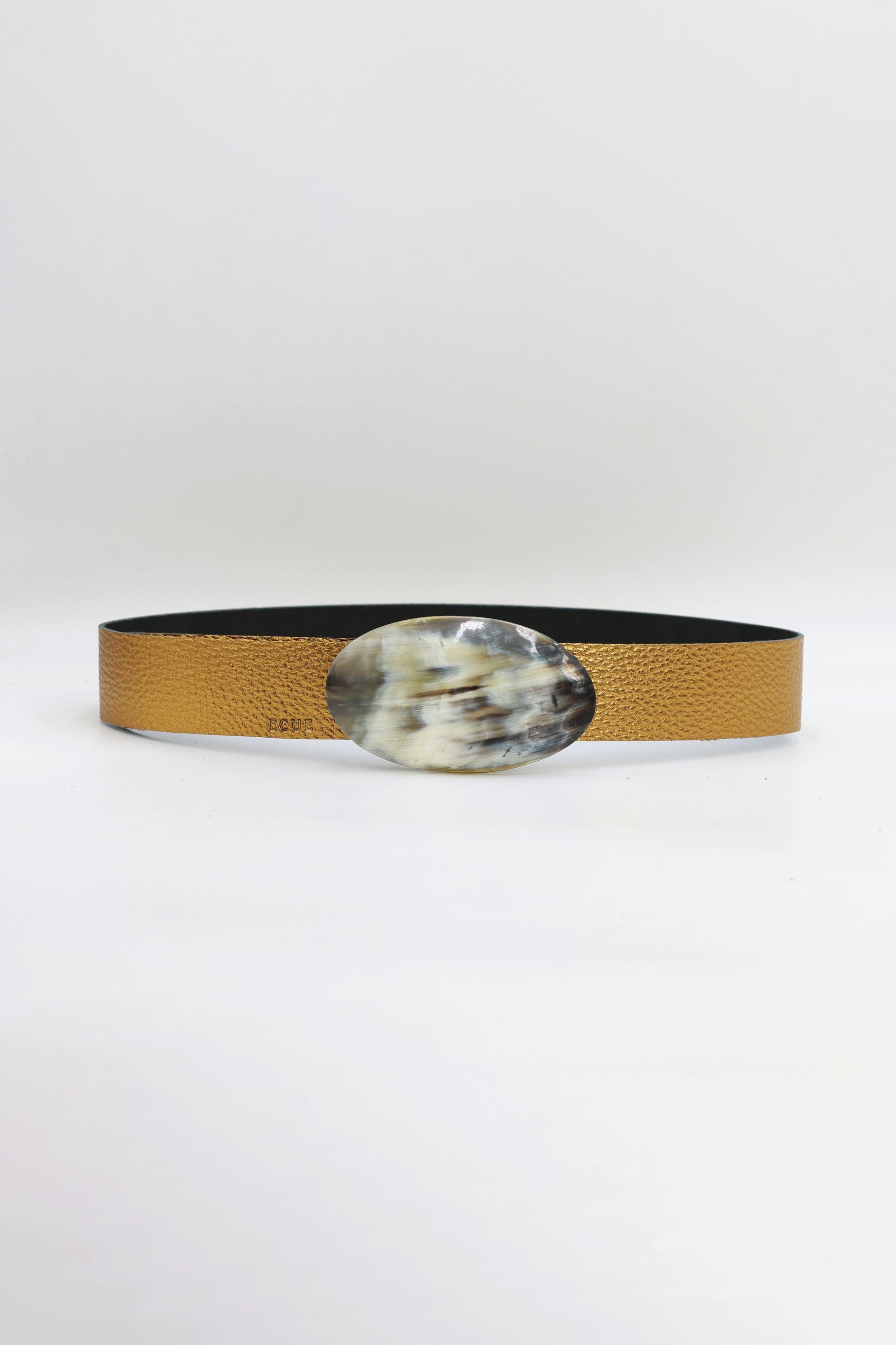 Cinturón Jeans Dorado - Asta Ovalada Belts Ecue 