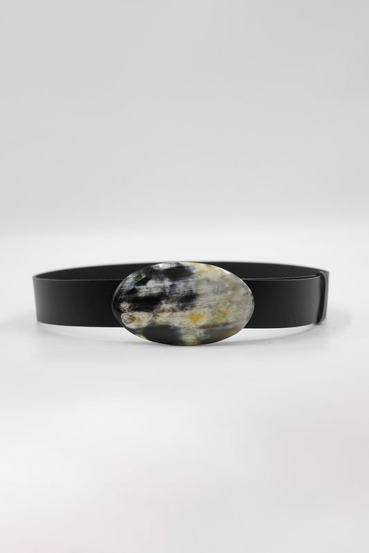 Cinturón Jeans Negro - Asta Ovalada CINTURONES Ecue 