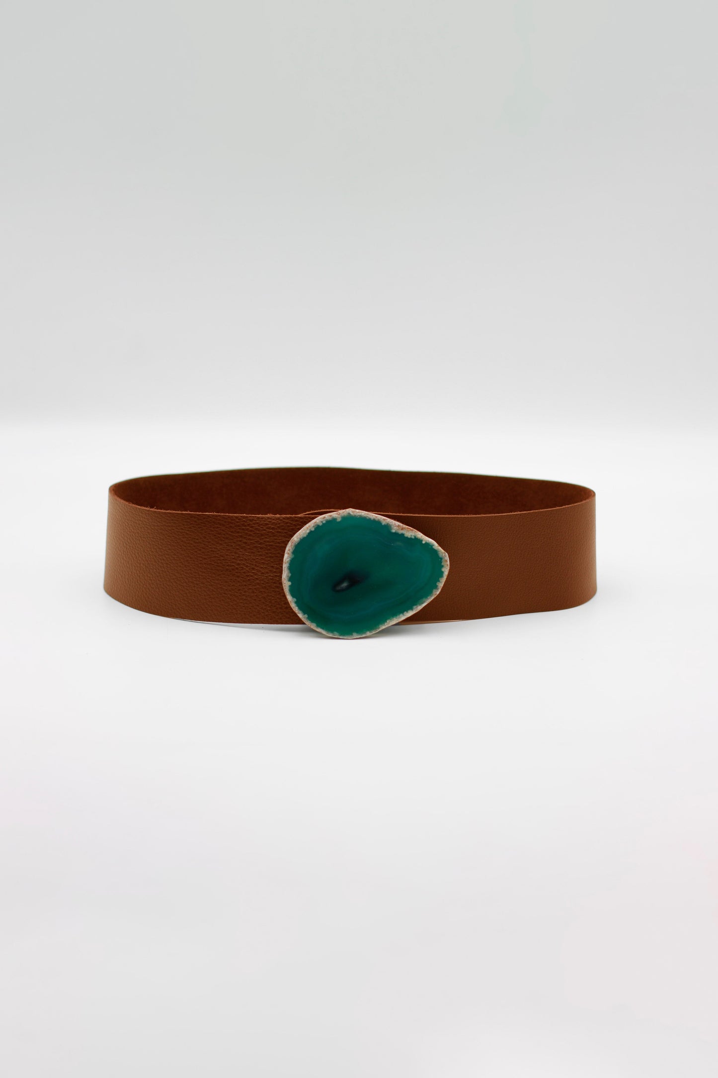 Cinturón Maxi Camel - Ágata Verde Belts Ecue 