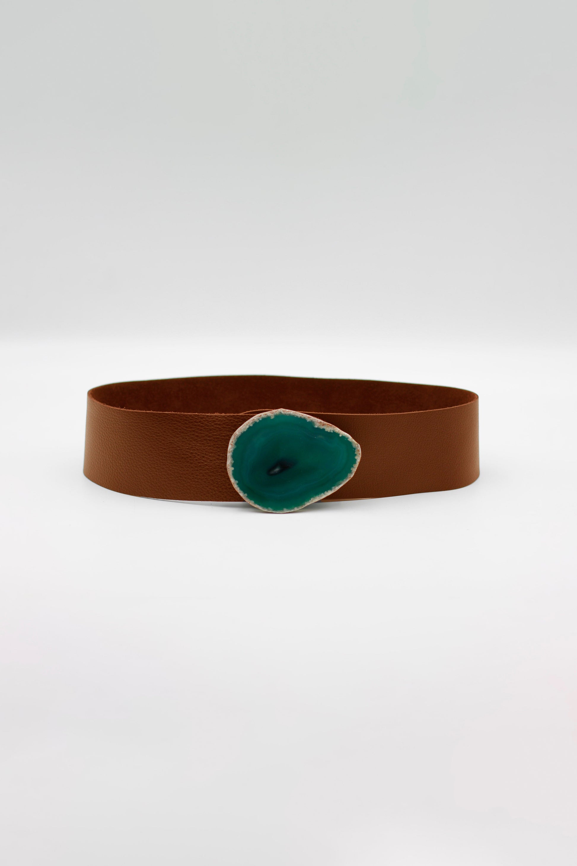 Cinturón Maxi Camel - Ágata Verde Belts Ecue 