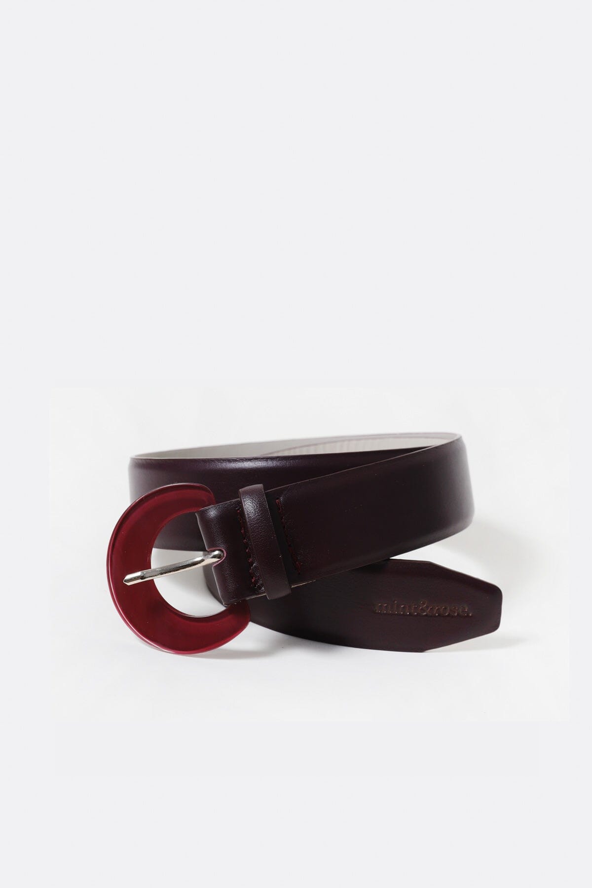 Cinturón moon burdeos Belts Mint and Rose 