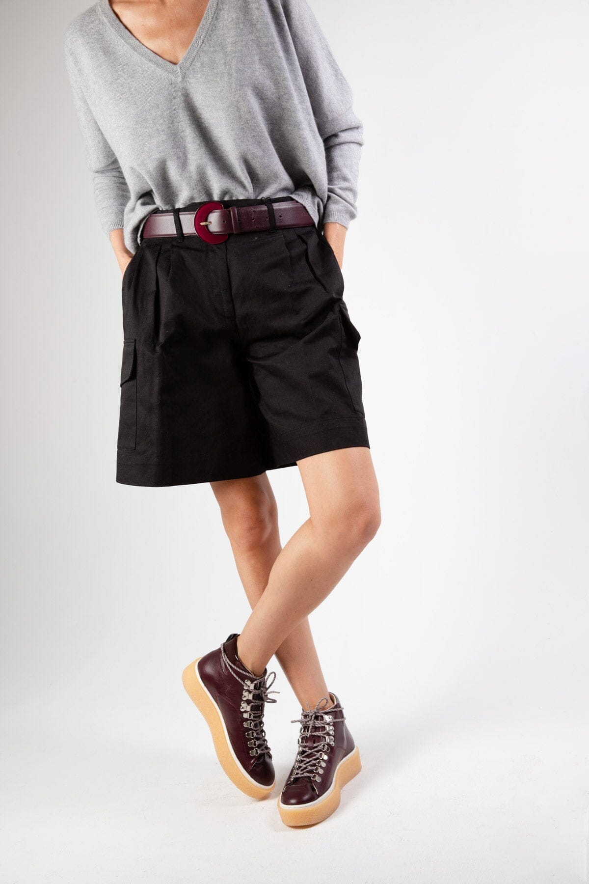 Cinturón moon burdeos Belts Mint and Rose 