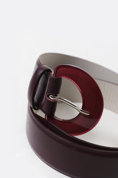 Cinturón moon burdeos Belts Mint and Rose 