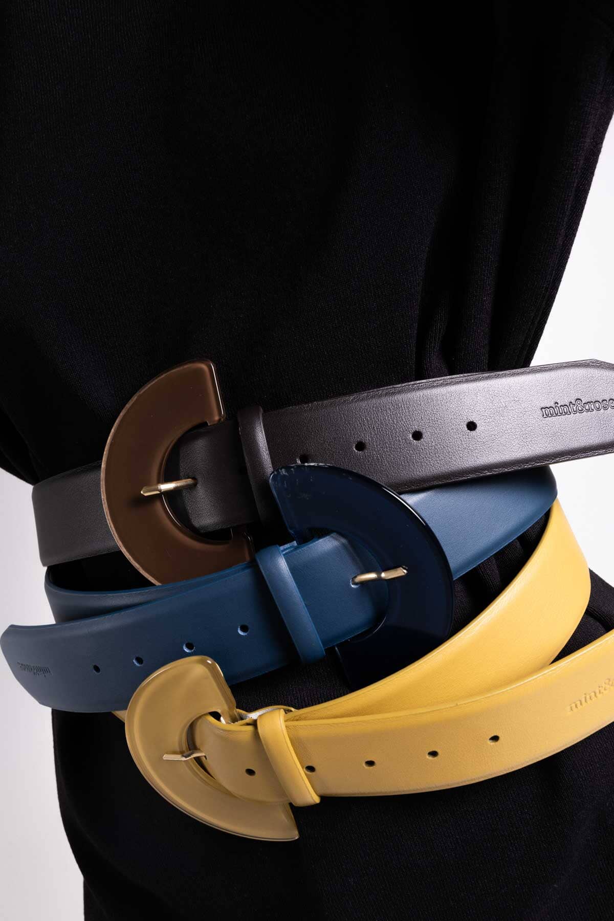 Cinturón moon testa XL Belts Mint and Rose 