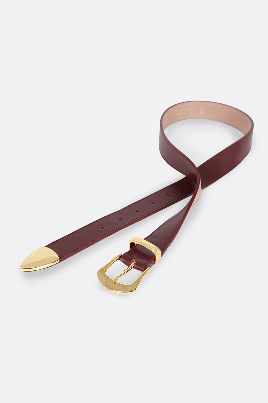 Cinturón Olympia Burgundy Belts Carnevale Madrid 