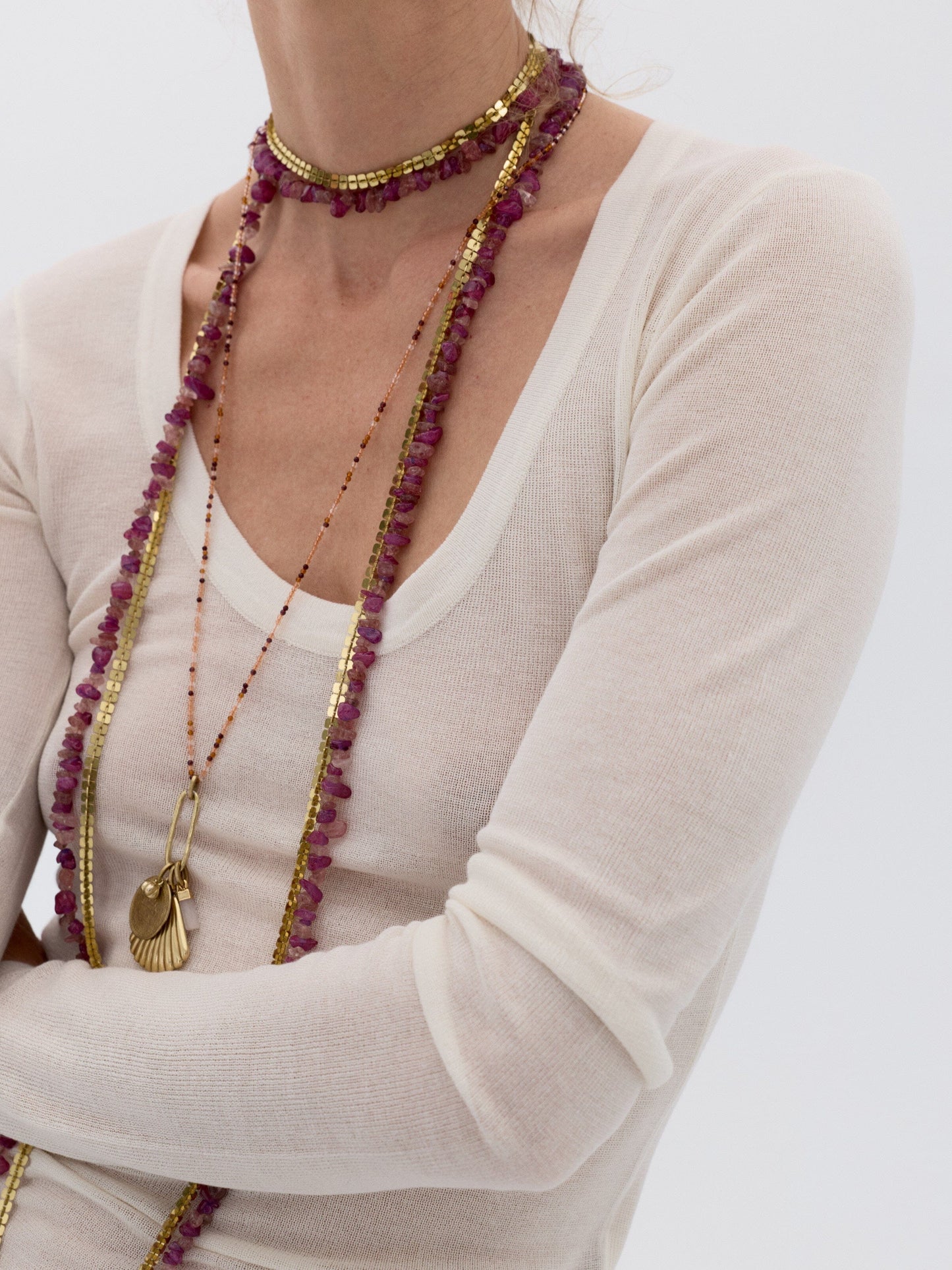 CLAM NECKLACE Necklaces Sita Nevado 