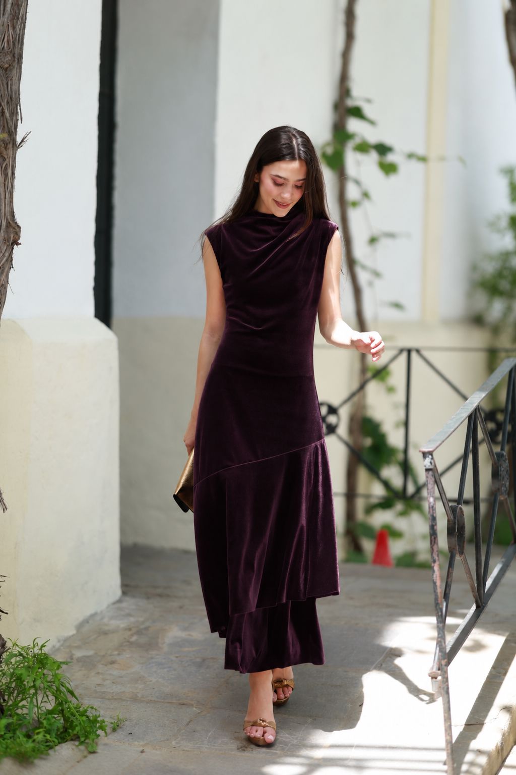 Clara Velvet Dress Dresses Elisa Cortés 