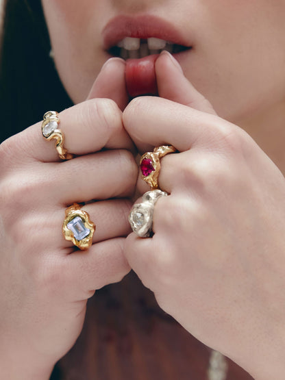 Claror Ring Gold Rings Albert Coll 