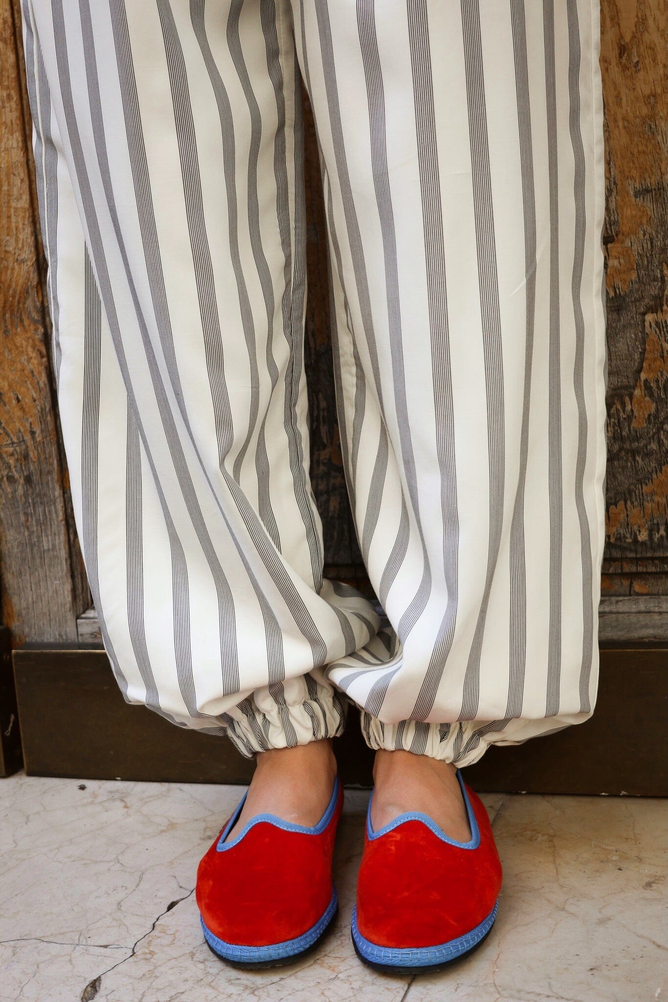 Clémentine white pants Trousers Copines 