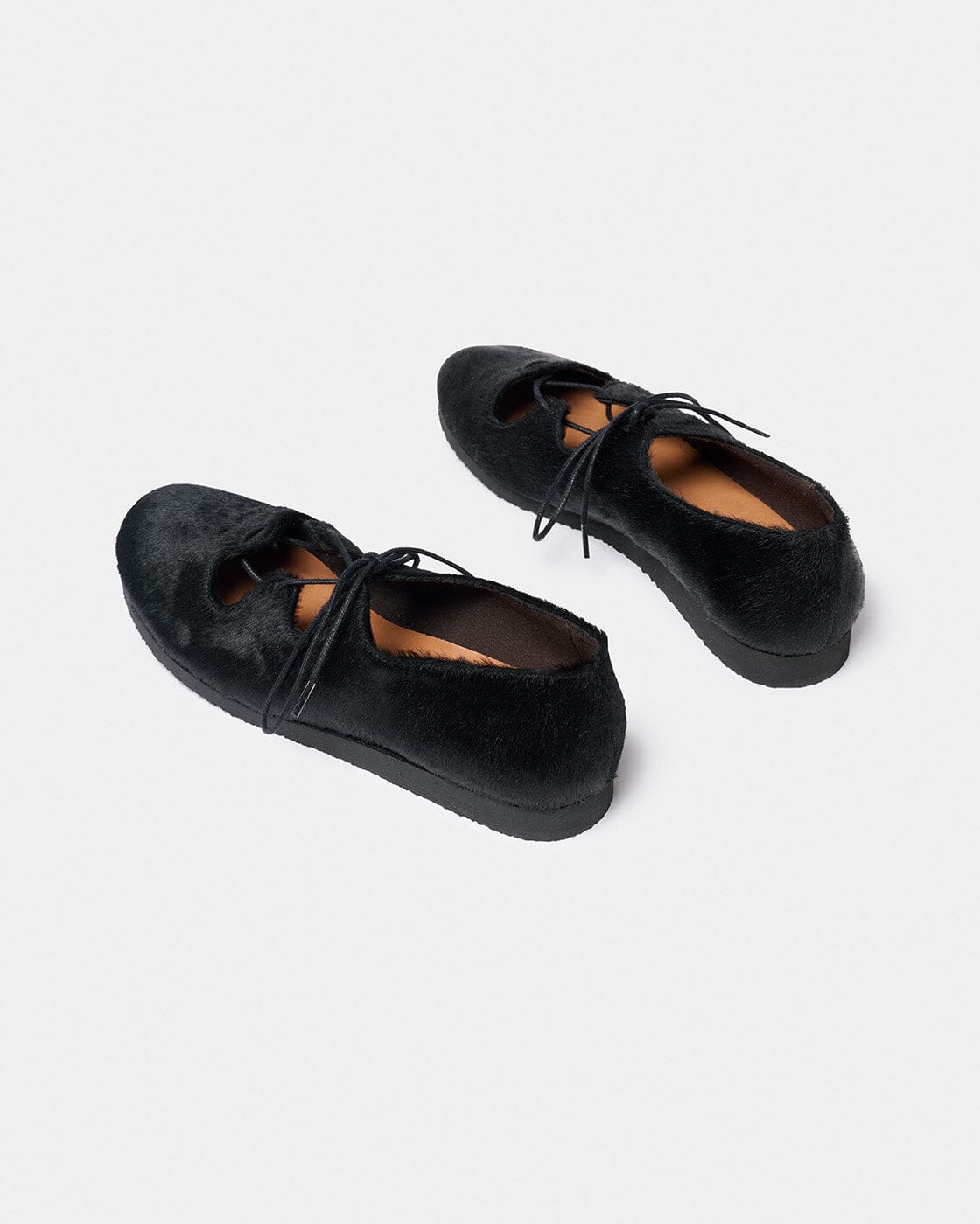 CLETA NEGRO PELO Wedges Naguisa 