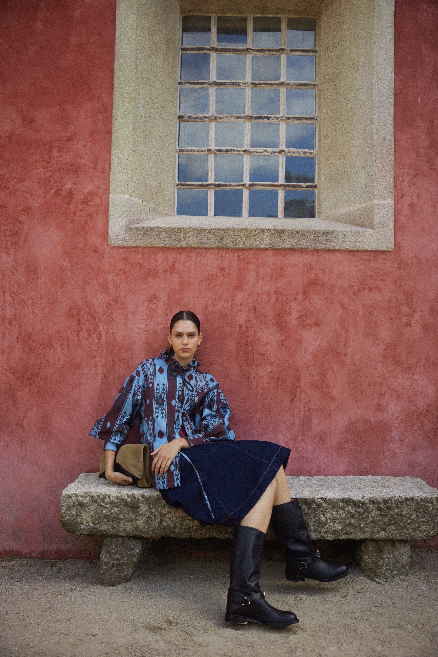 Clia Blue Jacket Jackets Maràvic 