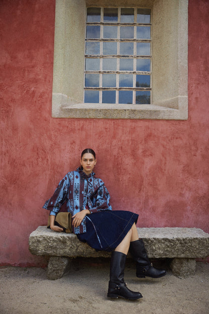 Clia Blue Jacket Jackets Maràvic 