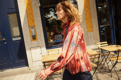 Clia Pink Jacket Jackets Maràvic 