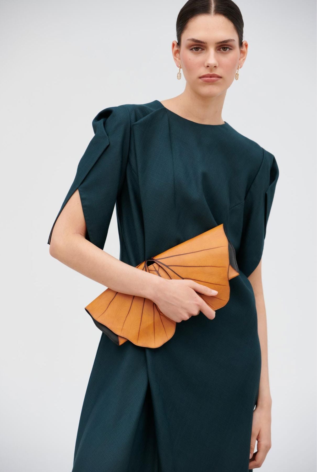 Clutch Cabriolet Naranja Hand bags Dorantes Harness 