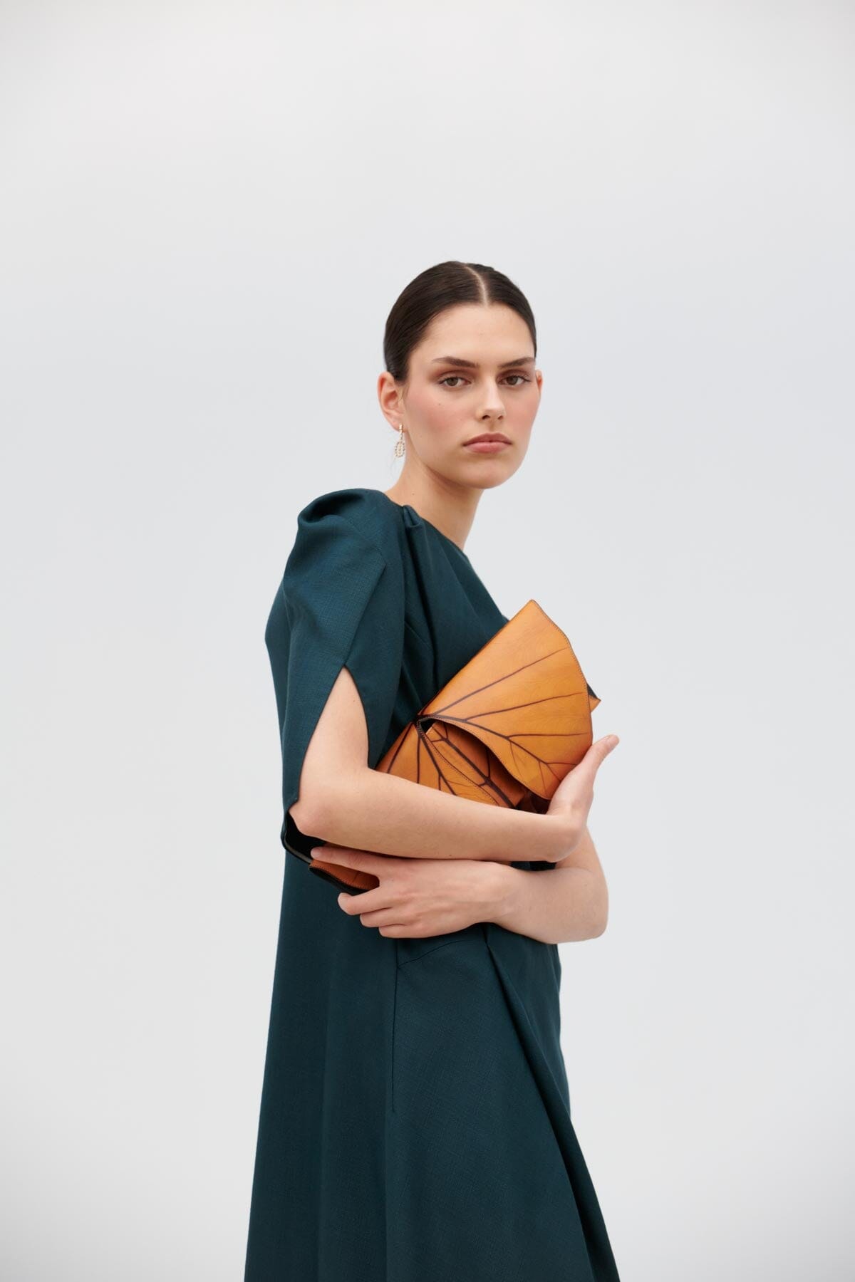 Clutch Cabriolet Naranja Hand bags Dorantes Harness 