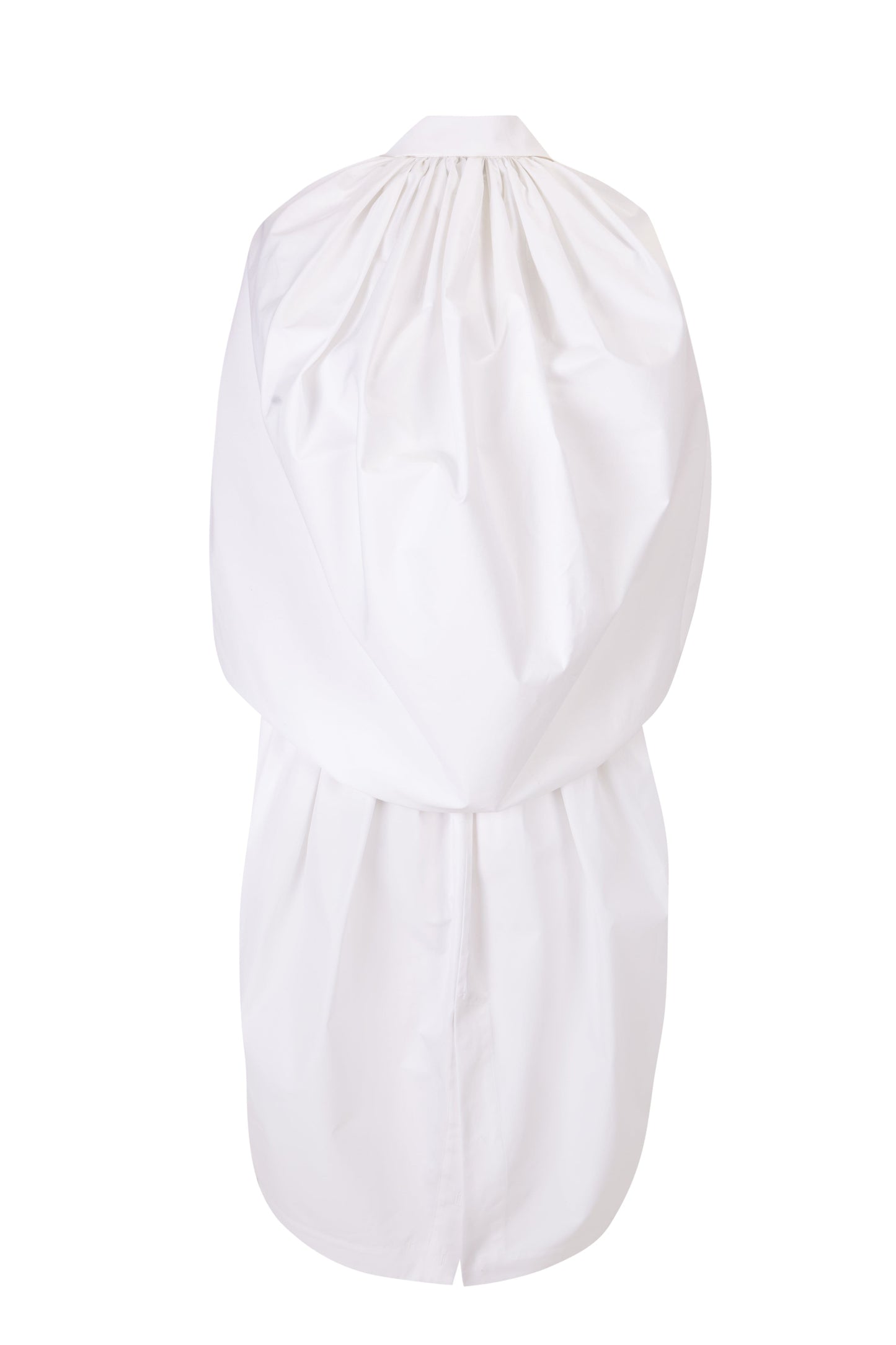 Cocoon Poplin Dress Dresses PALOMO SPAIN 