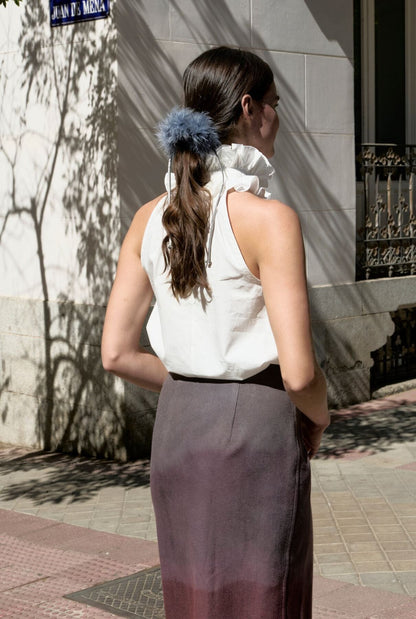 Coleteros de plumas azul Headpieces Coterelle 