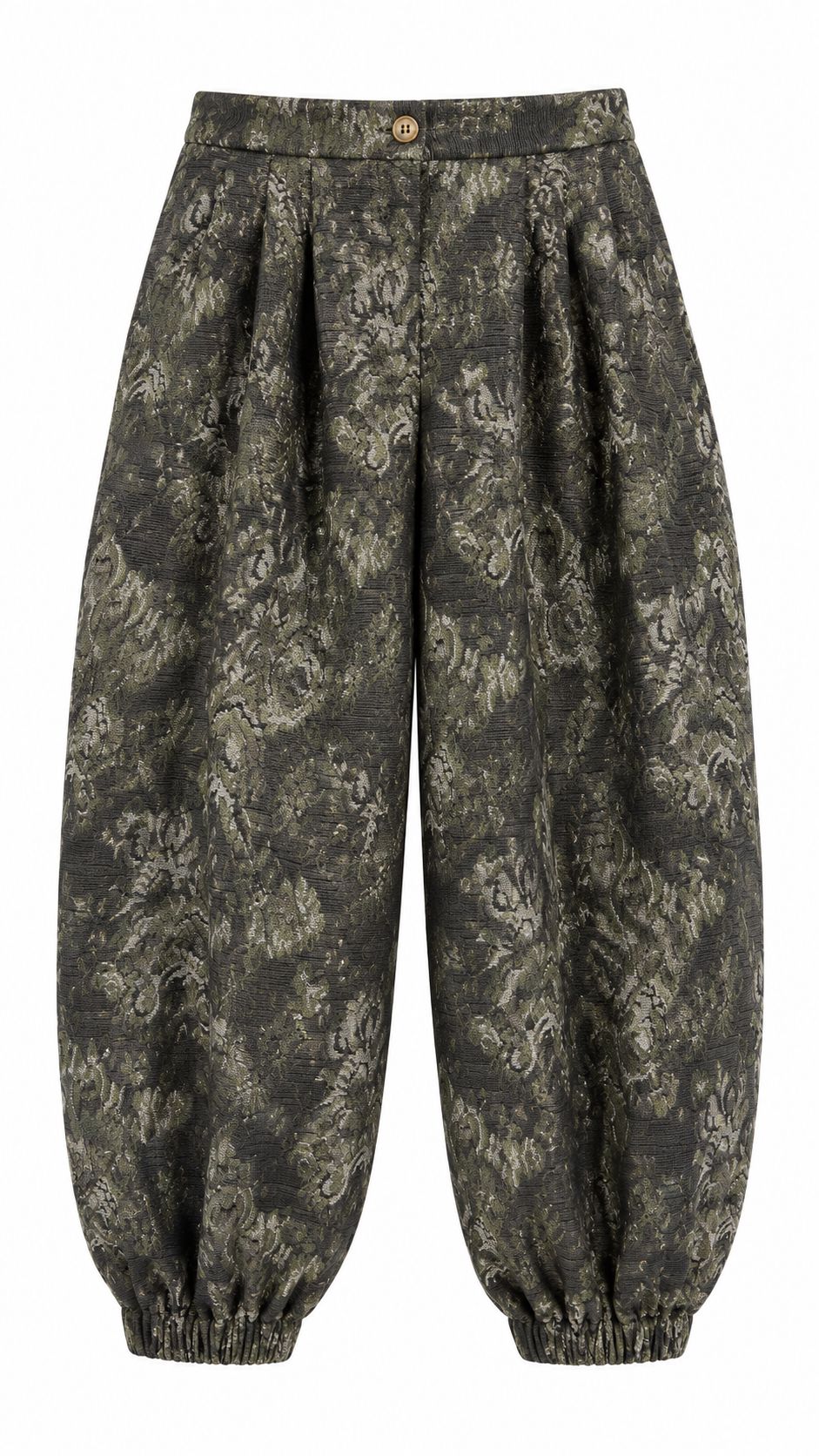 Colette Green Gathered Pants Trousers Copines 