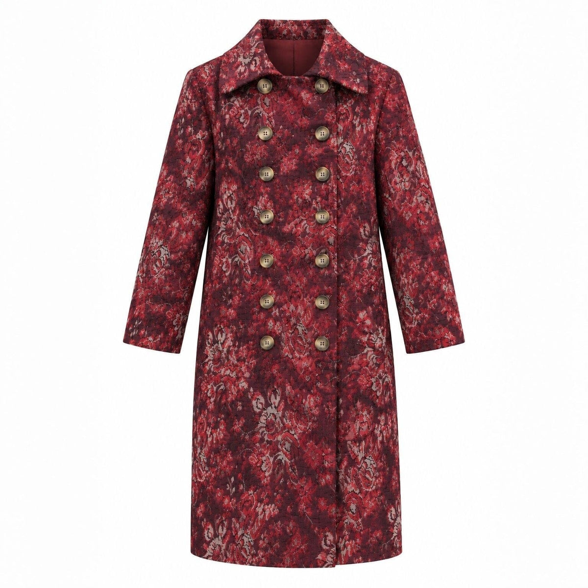 Colette Red Coat Coats Copines 
