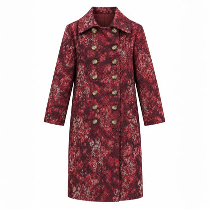 Colette Red Coat Coats Copines 