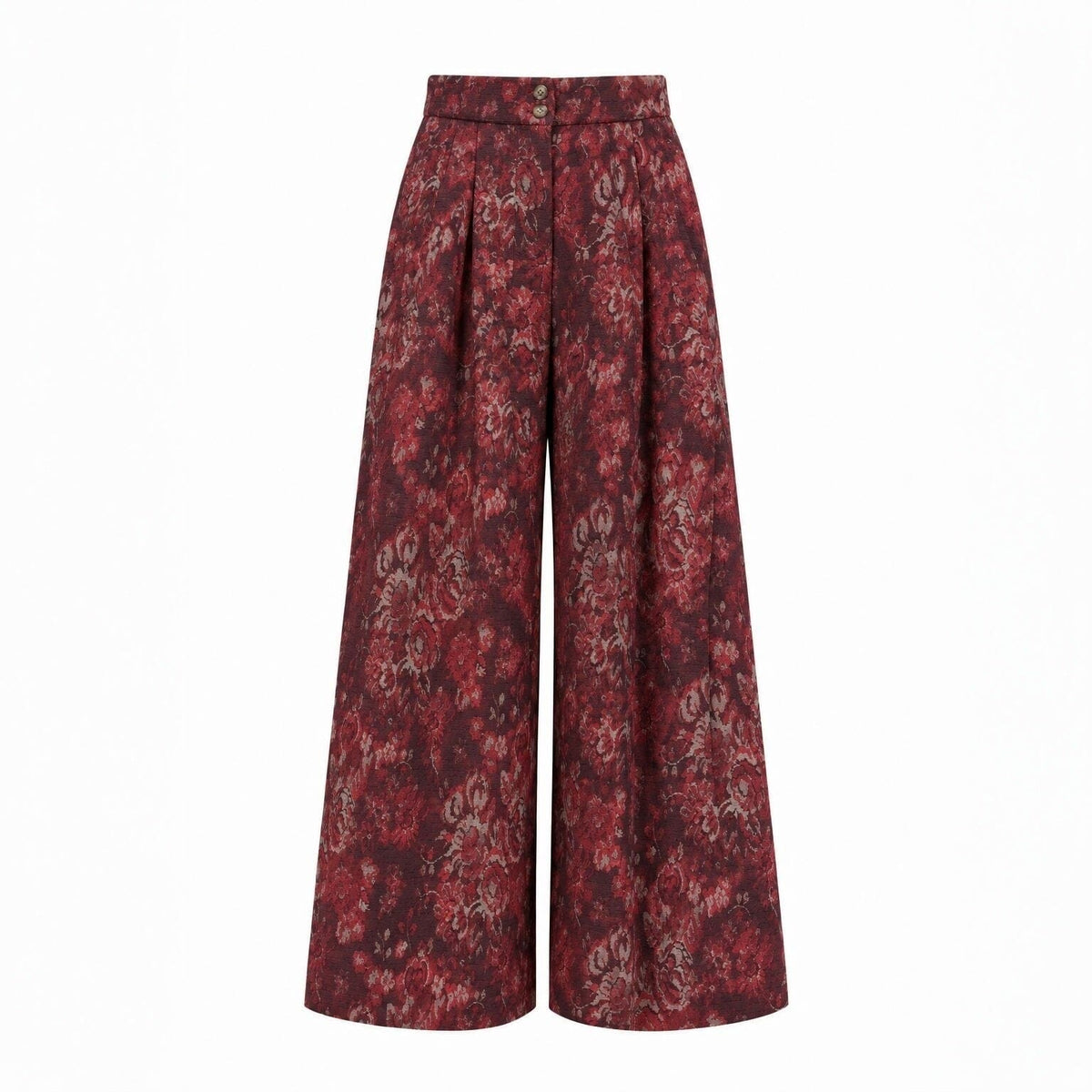Colette Red Palazzo Pants Trousers Copines 