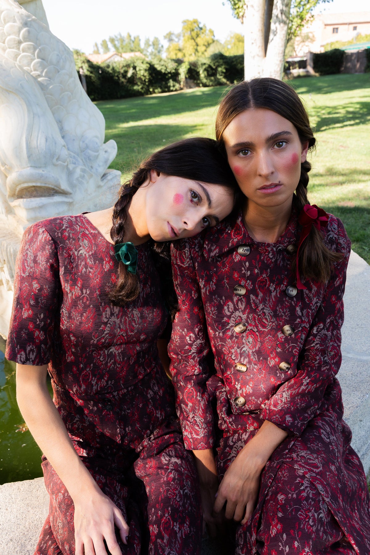 Colette Red Top Tops and Blouses Copines 