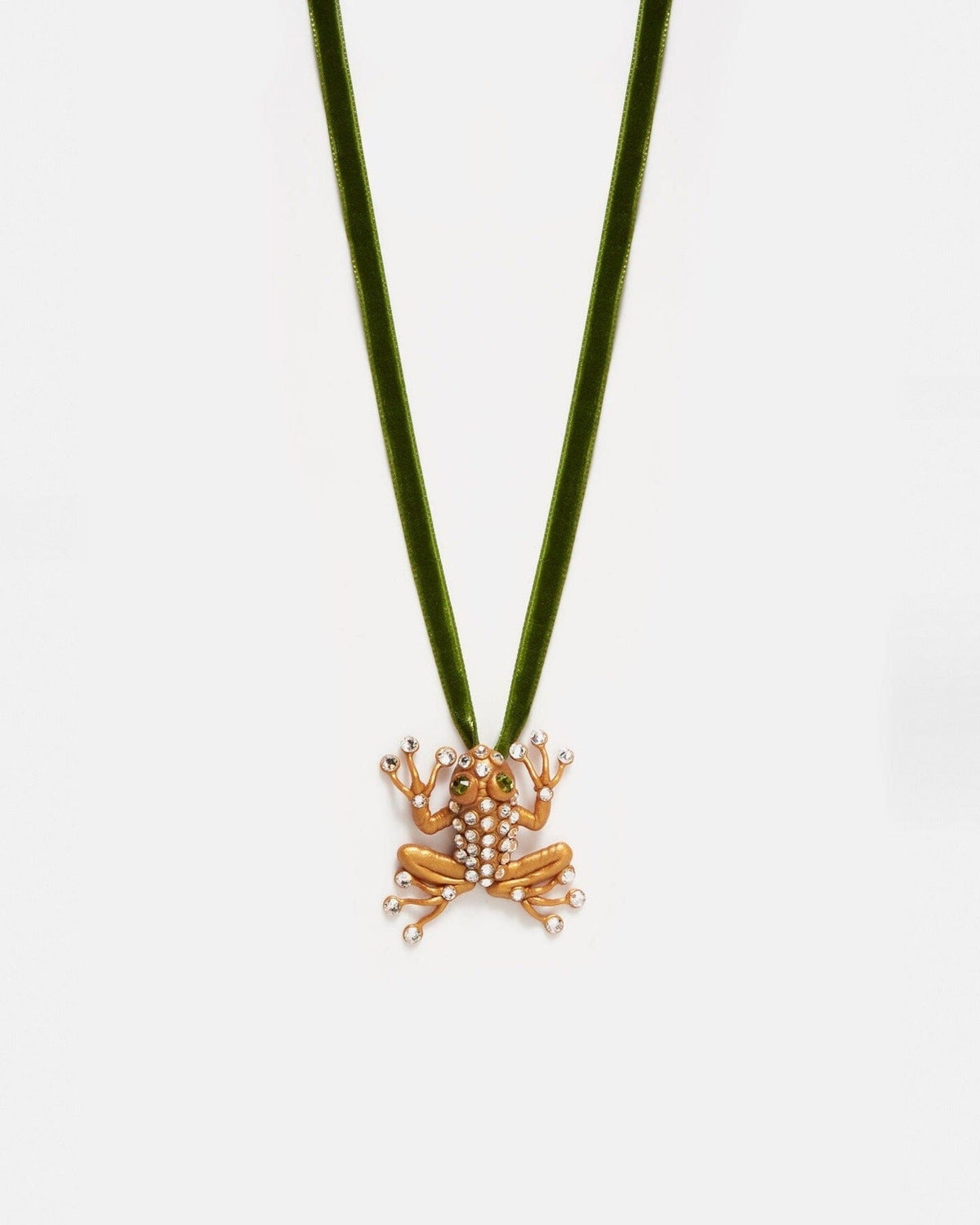 Colgante/Broche Rana Oro Strauss Necklaces Joaquin Blanco 
