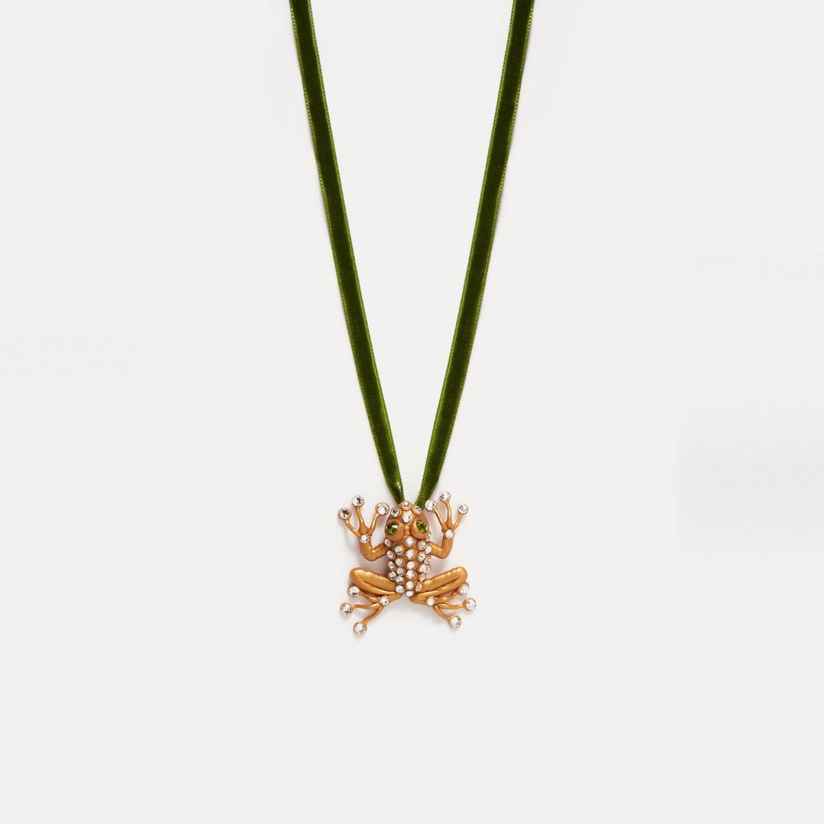 Colgante/Broche Rana Oro Strauss Necklaces Joaquin Blanco 