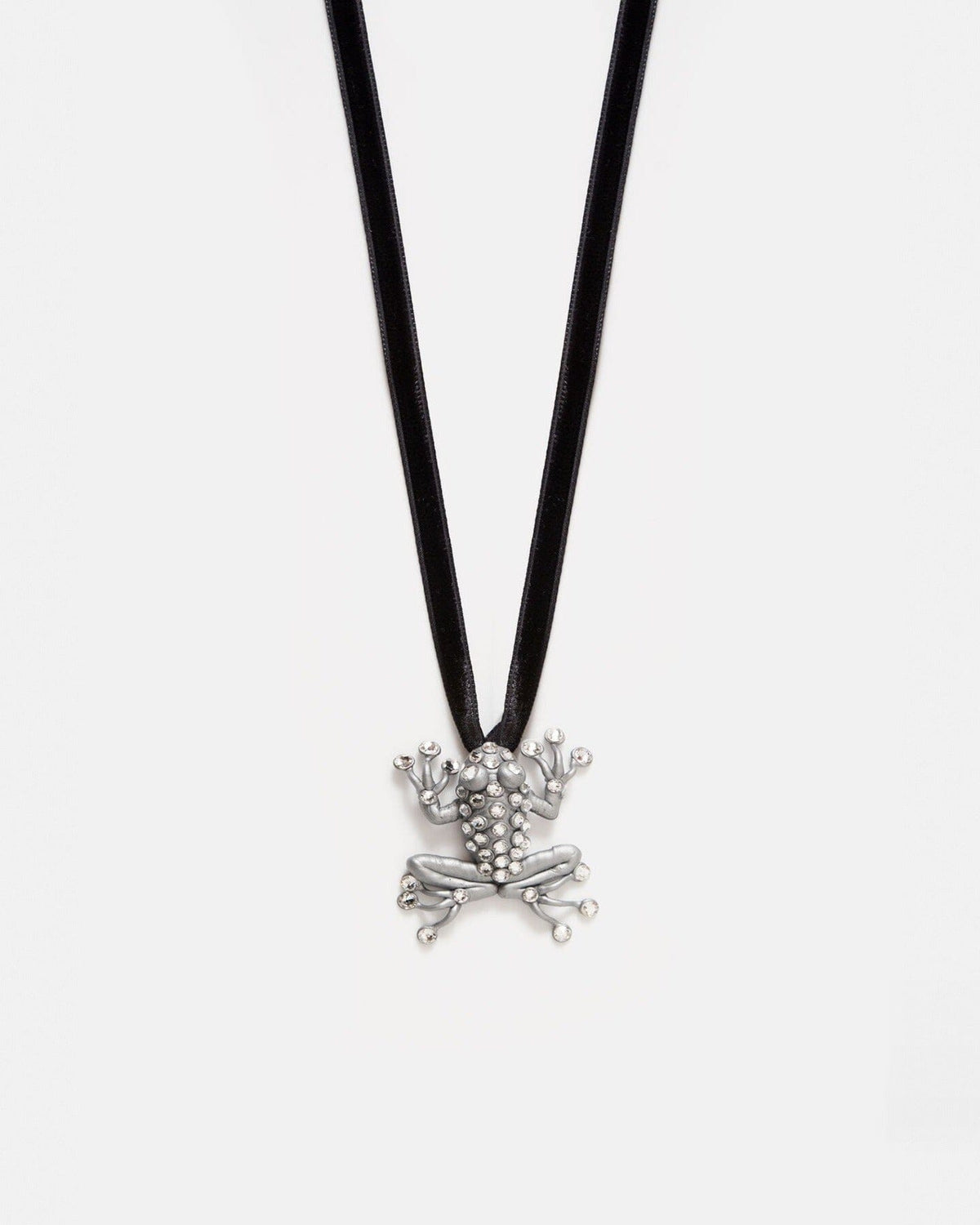 Colgante/Broche Rana Plata Strauss Necklaces Joaquin Blanco 