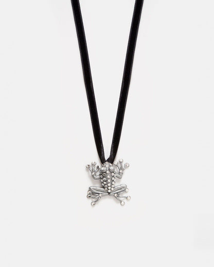 Colgante/Broche Rana Plata Strauss Necklaces Joaquin Blanco 