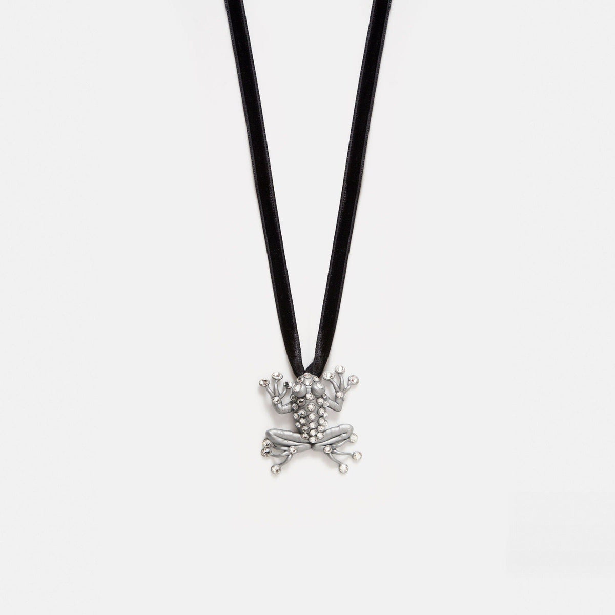 Colgante/Broche Rana Plata Strauss Necklaces Joaquin Blanco 