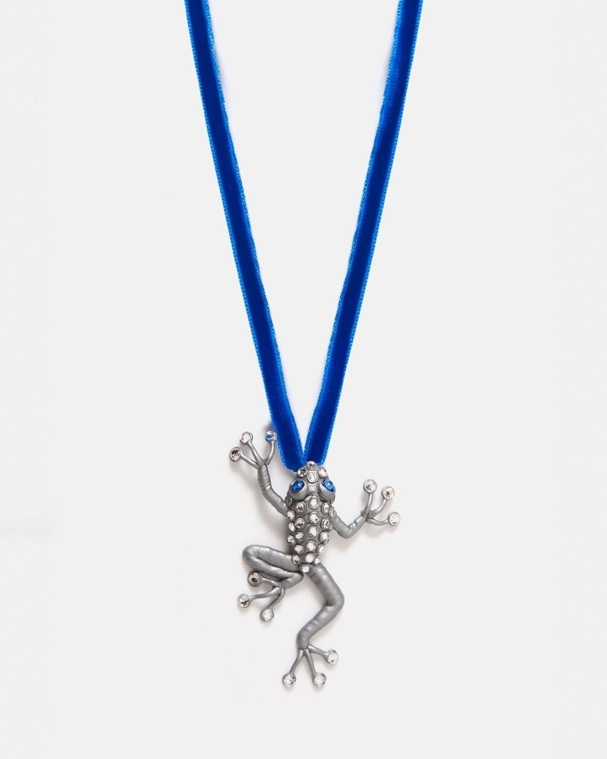 Colgante/Broche Rana Trepadora Plata Strauss Necklaces Joaquin Blanco 