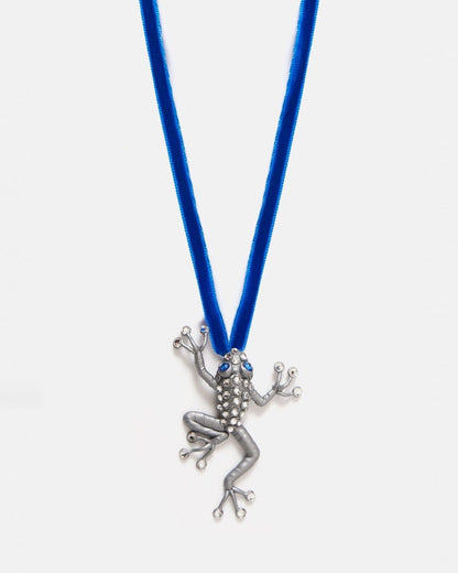 Colgante/Broche Rana Trepadora Plata Strauss Necklaces Joaquin Blanco 